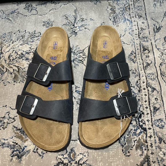 Birkenstock Arizona Soft Footbed Oiled Leather Black main image 10